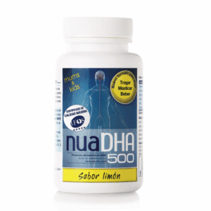 NuaDHA 500 SABOR LIMÓN 60 perlas masticables