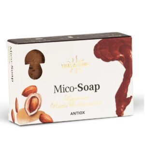 JABÓN MICO-SOAP REISHI ACEITE ALMENDRAS ANTIOX 150 g.