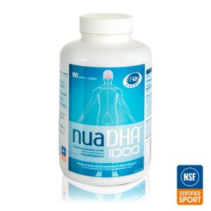 NuaDHA 1000 90 perlas NSF Certified for Sport