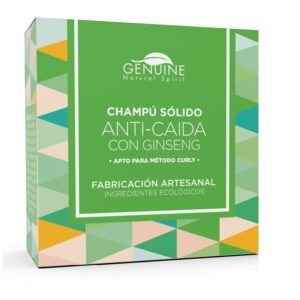 Sólido champú sólido anticaída. Método Curly.